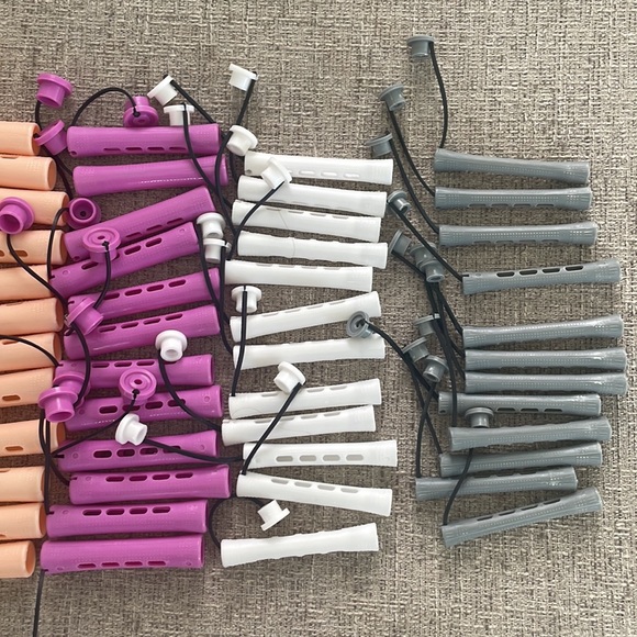 Diane, Cold Wave Perm Rods, Mix Batch, Tangerine, Sand, Orchid, White, G… - Picture 3 of 5